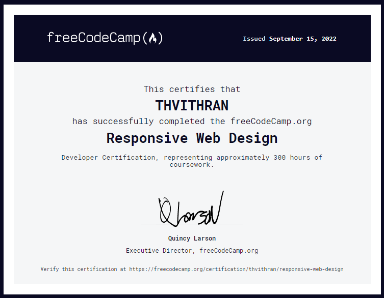 FreeCodeCamp(Responsive Web Design)